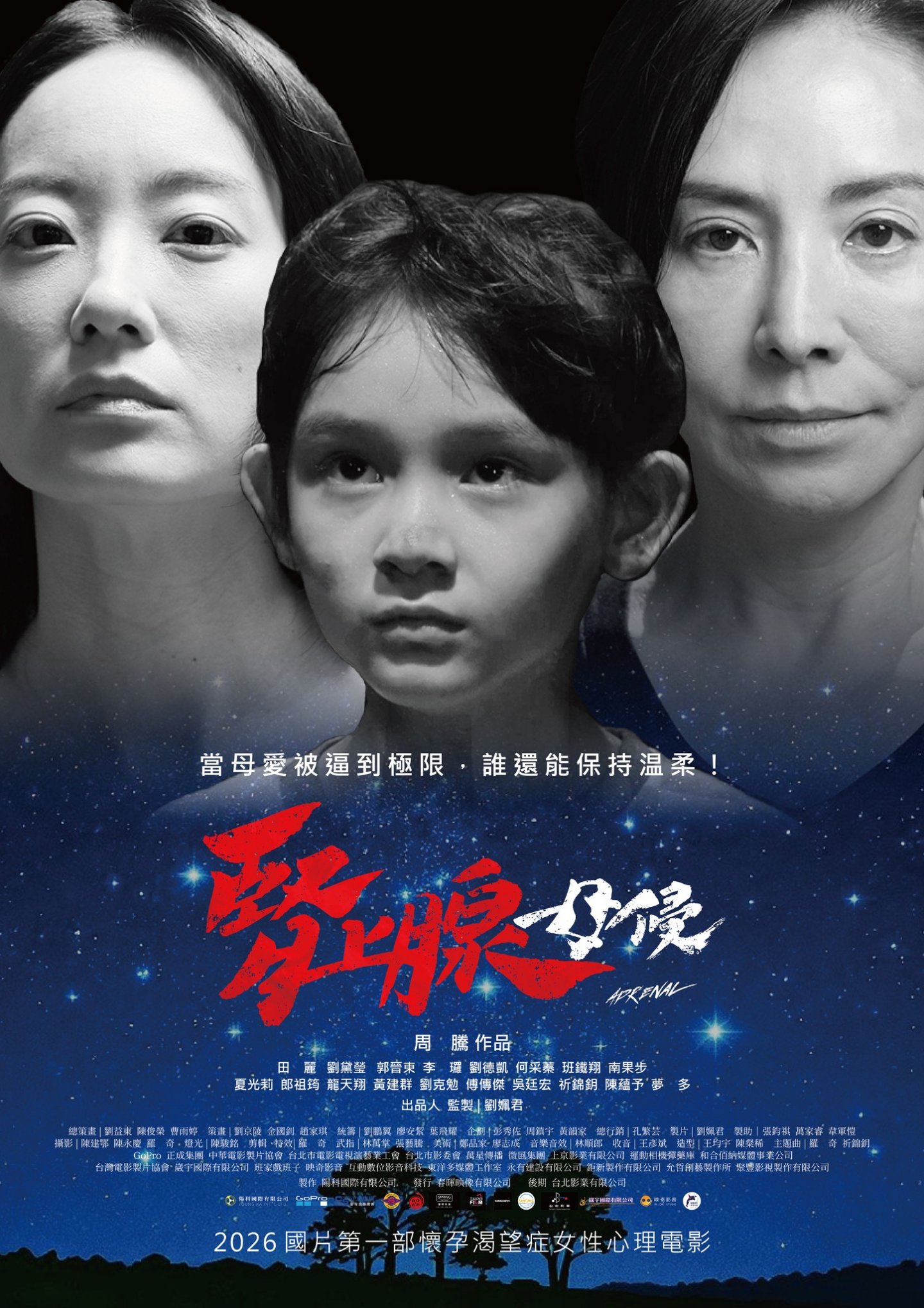 2026即將熱映電影《 腎上腺 母侵》歡迎進戲院支持國片!